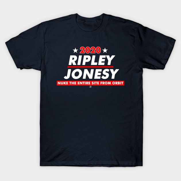 Ripley and Jonesy 2020 Presidential Election T-Shirt by jasonyerface